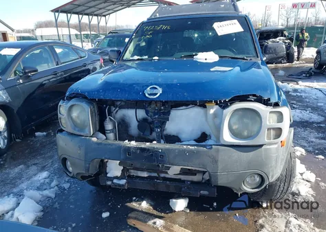 2002 Nissan Xterra Se z USA, uszkodzony, nr VIN 5N1ED28Y22C599223